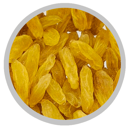 Iranian Golden Long Raisins